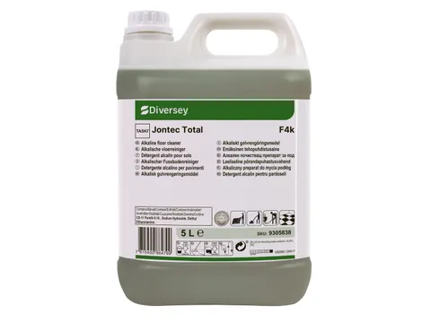 Jontec Total F4K Alkalische Vloerreiniger doos 2x5 Liter