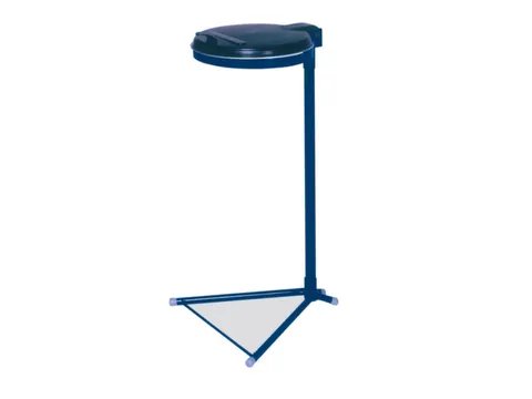 Afvalverzamelaars Standmodel 980x500x530mm 120 liter Zak Blauw