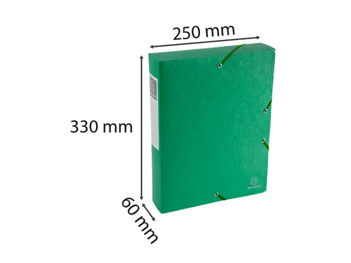 Klasseerdoos Scotten rug 60mm A4 groen