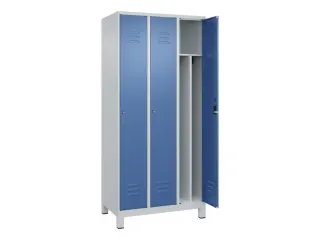 locker voor scheiding van kleding,HxBxD 1950x900x500mm,3vak - 2