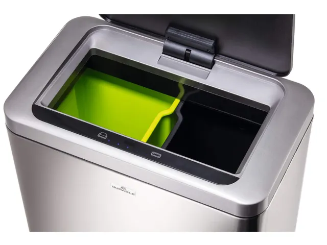 Afvalbak met sensor NO TOUCH DUO 2x20L
