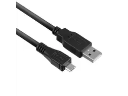Kabel ACT USB 2.0 naar MicroB laad -en data 1 meter