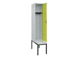 locker met bank,HxBxD 2120x400x815mm,1vak,vak B 400mm,cilinderslot