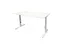 Extension Table Linesto Plus Réglable 200x80 Blanc Cadre Blanc
