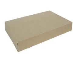 Cateringdoos IEZZY 46cm plasticvrij bruin 10 stuks