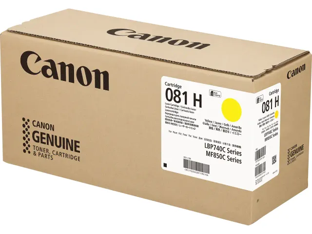 7334C001 CANON 081HY MF Cartridge geel HC 12.600pagina's