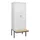 PBM-locker met bank,HxBxD 2120x800x815mm,2vak,vak B 400mm,draaigrendel