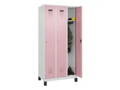 locker,HxBxD 1950x900x500mm,3vak,vak B 300mm,cil.-slot,voeten