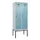 locker,HxBxD 2120x800x500mm,2vak,vak B 400mm,draaigrendel