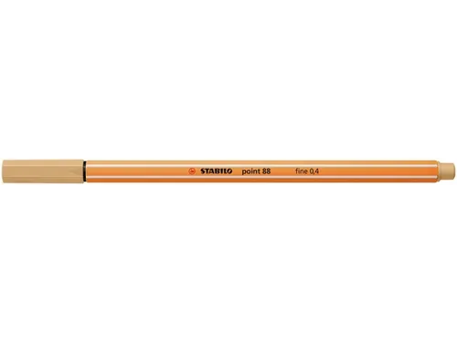 Fineliner STABILO point 88/88 fijn licht oker