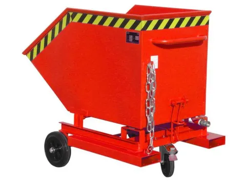 Kiepwagen voor spaanders,HxLxB 1090x1320x900mm,0,4m³,draagverm. 300kg