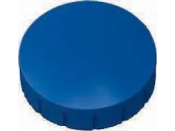 magneet MAULsolid, diameter 24mm blauw, doos met 10 stuks