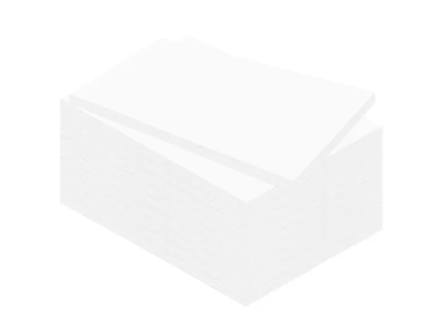 Panneau Mousse Kangaro A4 10mm Double face blanc 10 pièces