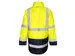 OXXA Alberto 0980 parka maat XL fluorgeel marineblauw
