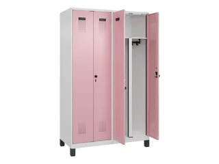 PBM-locker,HxBxD 1950x1200x500mm,4vak,vak B 300mm,draaigrendel - 1