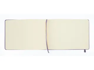 Schetsboek Kangaro A5 landscape heather purple PU HC 80 vel 140gr room - 4