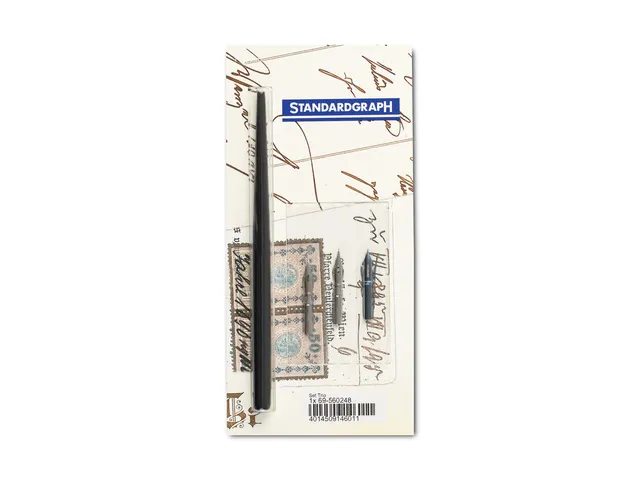 Set de calligraphie Standardgraph 3 pointes + porte-plume