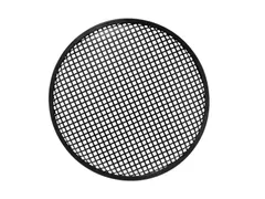 Zwart Metalen Luidsprekerrooster, 38.1cm