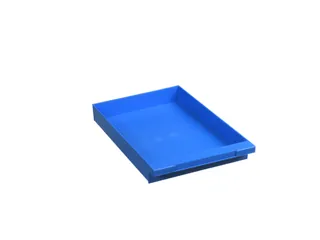 Lade Voor Combi-Ladensysteem Behuizing 102x242x345mm Blauw - 1
