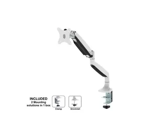 Newstar Monitorarm 1 Scherm 32 Inch Wit Gasveer - 2
