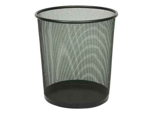 Papierbak Vepa Bins rond 19 liter zwart