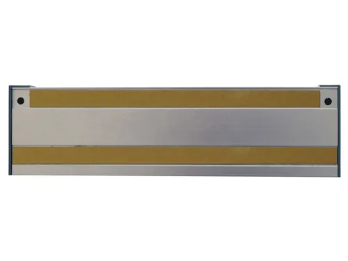 Fast note profiel Seco 310mm zilver