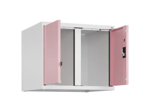 opzetkast,v. locker voor scheiding van kleding,2vak.,vak B 300mm