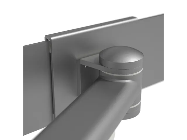 Bras support 1 écran Rail Viewmate Style 142 Argent