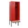 locker met bank,HxBxD 1950x600x815mm,2vak,vak B 300mm,cilinderslot