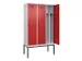 locker voor scheiding van kleding,HxBxD 2120x1200x500mm,3vak