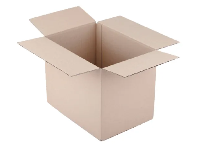 Verzenddoos CleverPack dubbelgolf 486x386x386mm bruin 5stuks