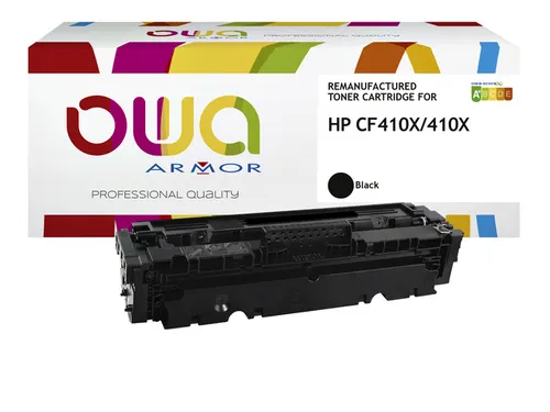 Tonercartridge OWA alternatief tbv HP CF410X zwart