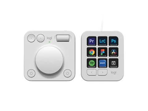 920-012932 LOGITECH MX Creative Console lichtgrijs