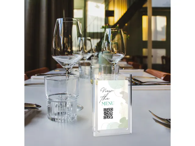 Europel Kaarthouder Luxe A6 Acryl