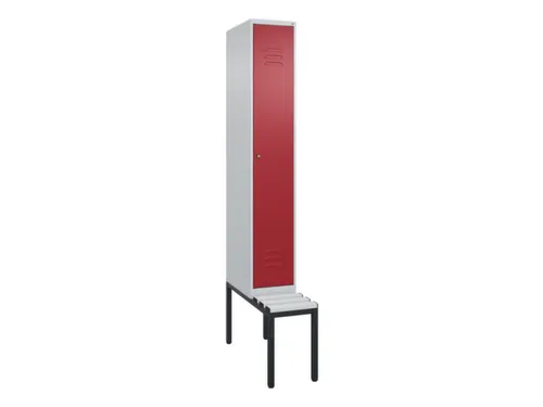 locker voor scheiding van kleding,HxBxD 2120x300x815mm,1vak