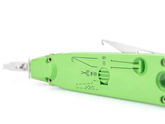 LSA-Plus inbrenginstrument met sensor punch-down gereedschap