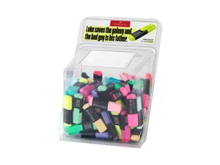 Markeerstift Faber-Castell TXTLNR mini 100st. ass. neon en pastel in d - 1