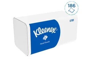 Handdoek Kleenex i-vouw 2-laags 21x21.5cm 15x186stuks wit 6789 - 4