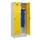 locker,HxBxD 1950x800x500mm,2vak,vak B 400mm,draaigrendel,sokkel
