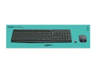 OUTLET Logitech MK235 toetsenbord Inclusief muis USB AZERTY Frans Grij - 3