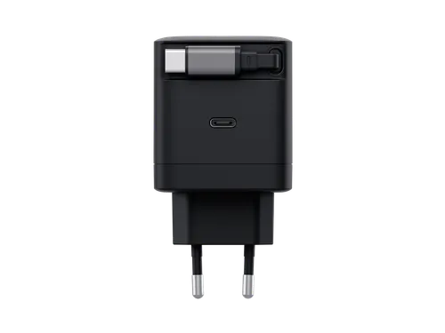 Trust Maxo Intrekbare USB-C-PD-oplader van 65W Zwart