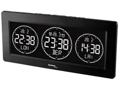 Wereldklok Technoline WT 458 232x99x48mm zwart