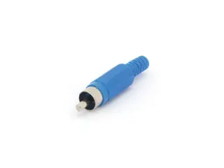 Mannelijke Rca Plug - Blauw - 1