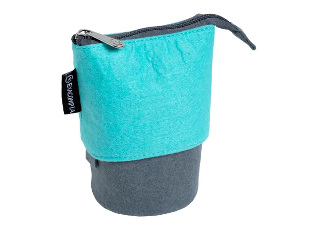 Trousse pot à crayons Teksto - Couleurs assorties