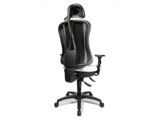 Topstar Bureaustoel Head Point RS, grijs/wit