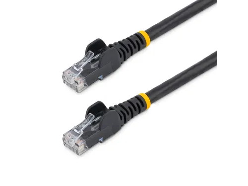 Cat6 patchkabel met snagless RJ45 connectors 2 meter zwart