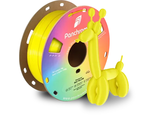 Polymaker 3D printer Filament Panchroma PLA Silk 1,75mm Geel 1kg