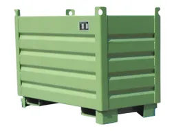 Systeem-Stapelcontainer Groen 850x600x1200mm 500kg Inhoud 0.5m³