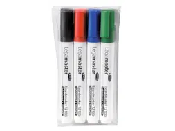 Viltstift Legamaster TZ100 Whiteboard Rond Assorti 1.5-3mm 4st