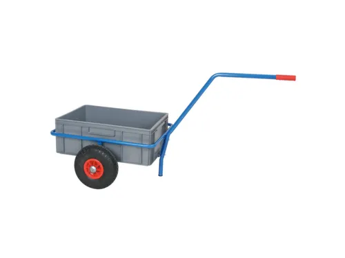 handtrekwagen,draagverm. 200kg,laadvl. LxB 600x400mm,kunststof bak